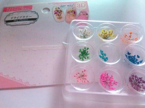 100均 小さい押し花のレジンアクセサリー 暮らしニスタ