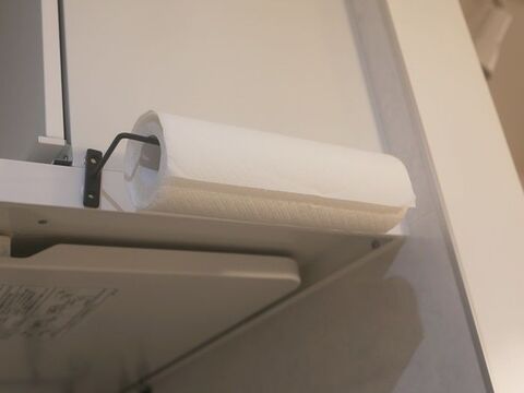 材料費0円 セリアのアイアンバーでキッチンペーパーホルダー 暮らしニスタ 材料費0円 セリアのアイアンバーでキッチンペーパーホルダー 暮らしニスタ