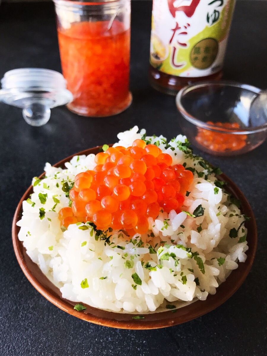 いくら漬けを超簡単に筋子から手作り 白だし 常備菜 作り置き 10分 分 暮らしニスタ