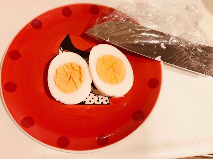 【試してみた】裏ワザ☆身近な〇〇で「ゆで卵」をキレイに切る方法【試してみた】