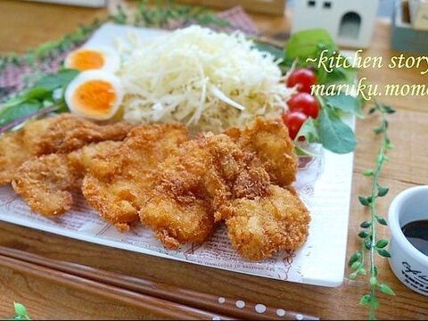 コツは1時間寝かすだけ やわらかムネ肉でサクサク衣の チキンカツ 暮らしニスタ