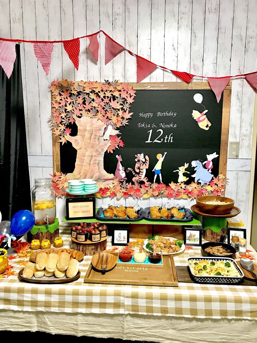 プーさんがテーマのバースデーパーティー 暮らしニスタ プーさんがテーマのバースデーパーティー 暮らしニスタ