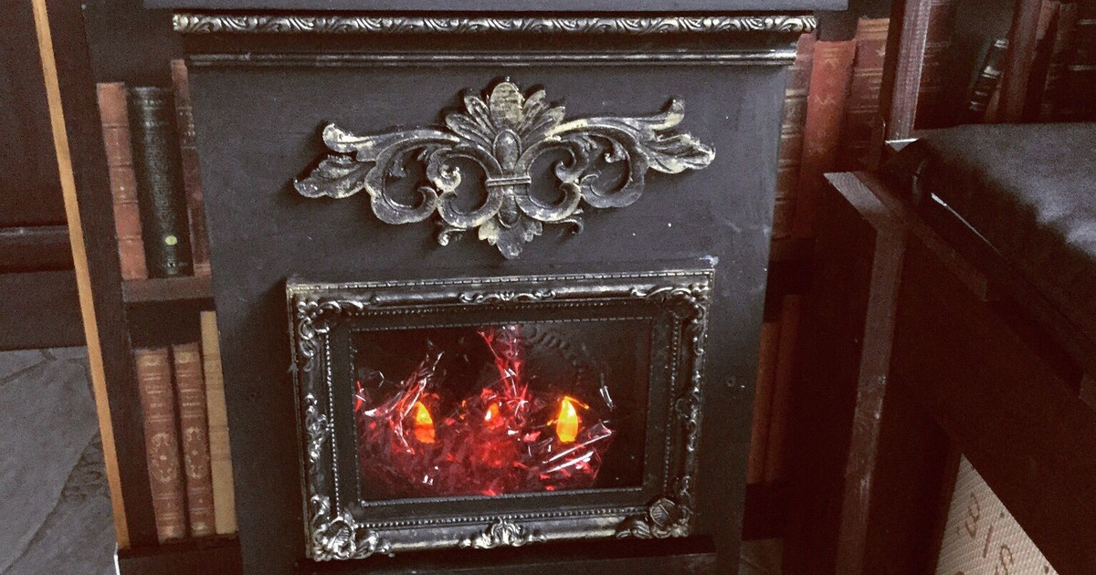 気分はあったか 100均で暖炉をdiy 暮らしニスタ