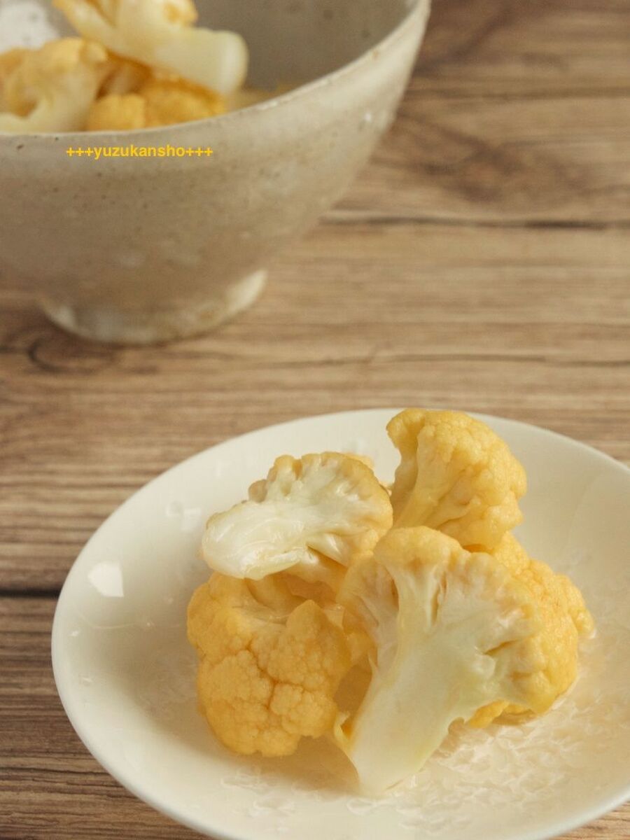 カリフラワーが生で食べられる カリフラワーの浅漬け 暮らしニスタ