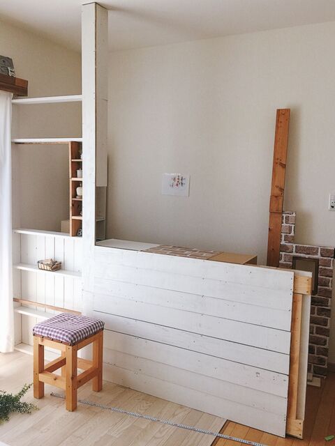カラーボックスをベースに仕切り壁diy 暮らしニスタ カラーボックスをベースに仕切り壁diy 暮らしニスタ