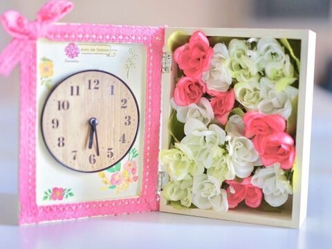 100均時計を使って 華やかリメイク 贈り物にお勧め 暮らしニスタ 100均時計を使って 華やかリメイク 贈り物にお勧め 暮らしニスタ