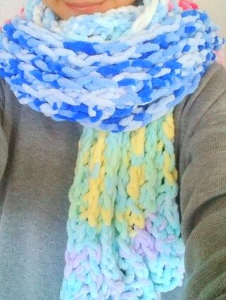 ダイソーで発見 本格的マフラーが編める便利グッズ 暮らしニスタ