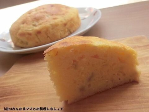 ホケミで簡単 ふわふわサツマイモケーキ 暮らしニスタ