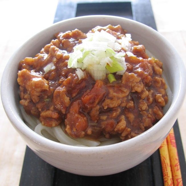 うどんで中華♪「麻婆うどん」