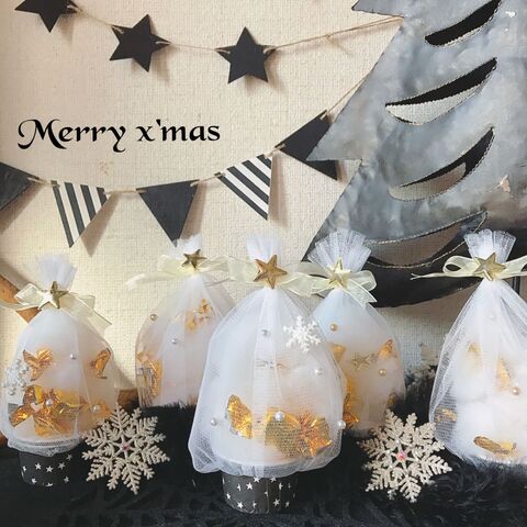 100均で簡単 ふんわり大人のツリーラッピング 暮らしニスタ 100均で簡単 ふんわり大人のツリーラッピング 暮らしニスタ