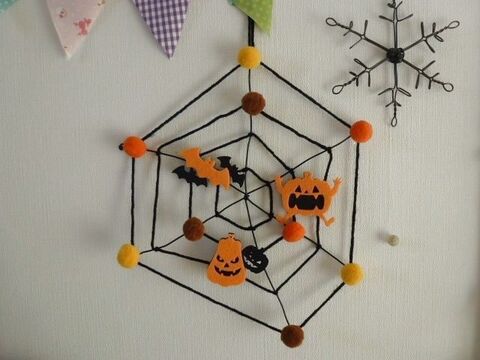 セリア 簡単 ハロウィンインテリア 蜘蛛の巣 暮らしニスタ セリア 簡単 ハロウィンインテリア 蜘蛛の巣 暮らしニスタ