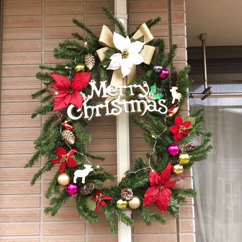 クリスマスツリーを簡単リユース コンパクトに収納もできる 大きくて華やかなクリスマスリース 暮らしニスタ クリスマスツリーを簡単リユース コンパクトに収納もできる 大きくて華やかなクリスマスリース 暮らしニスタ