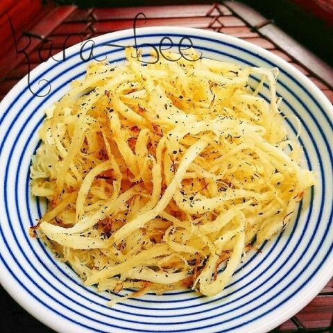 秒殺おつまみ ビールが進む さきいかのバターペッパー炒め 暮らしニスタ