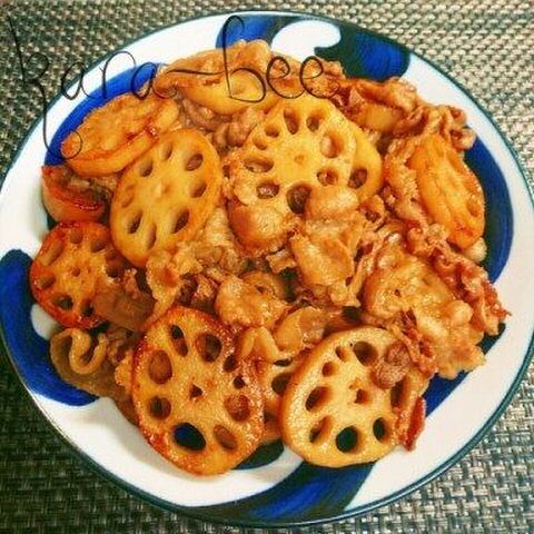 簡単激ウマ 豚バラれんこんの甘辛にんにく醤油炒め 暮らしニスタ 簡単激ウマ 豚バラれんこんの甘辛にんにく醤油炒め 暮らしニスタ