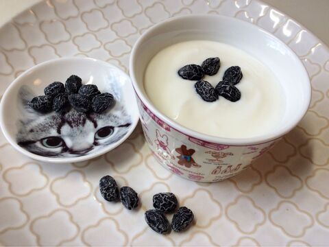 ヘルシー 簡単 黒豆おやつヨーグルト 暮らしニスタ