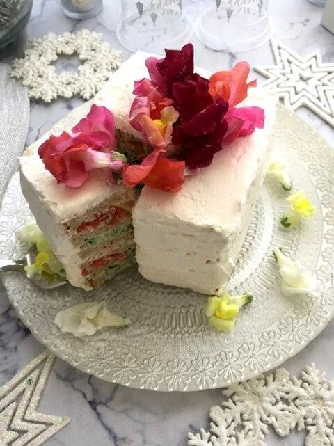 クリスマスパーティーにいかが 甘いものが苦手な方もokなサンドイッチケーキ 暮らしニスタ クリスマスパーティーにいかが 甘いものが苦手な方もokなサンドイッチケーキ 暮らしニスタ