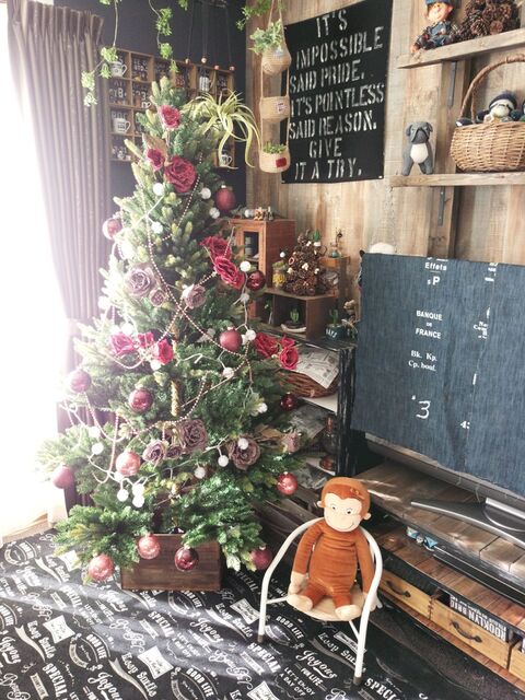 100均の造花を使ってクリスマスツリー 暮らしニスタ 100均の造花を使ってクリスマスツリー 暮らしニスタ