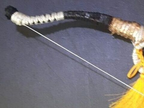 初孫のために手作りの立派な破魔矢飾りを100均の材料を使って作りました 暮らしニスタ