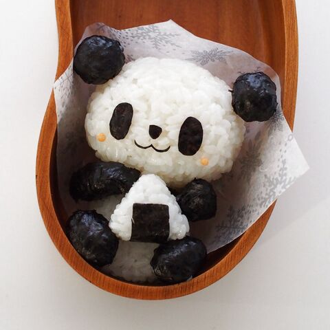 パンダおにぎりのお弁当 暮らしニスタ