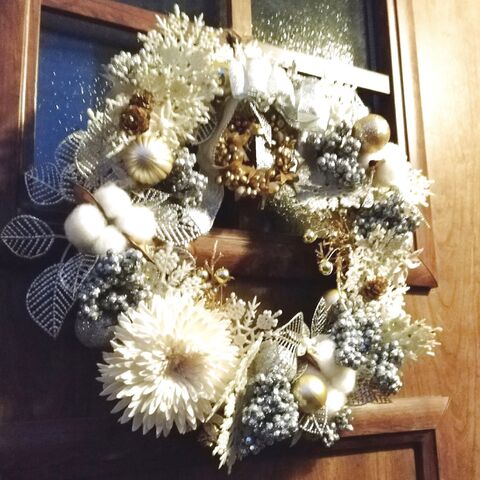リースをリメイク 冬のリース 暮らしニスタ リースをリメイク 冬のリース 暮らしニスタ
