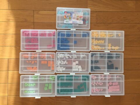 100均グッズで 知育おもちゃlaqの収納 暮らしニスタ
