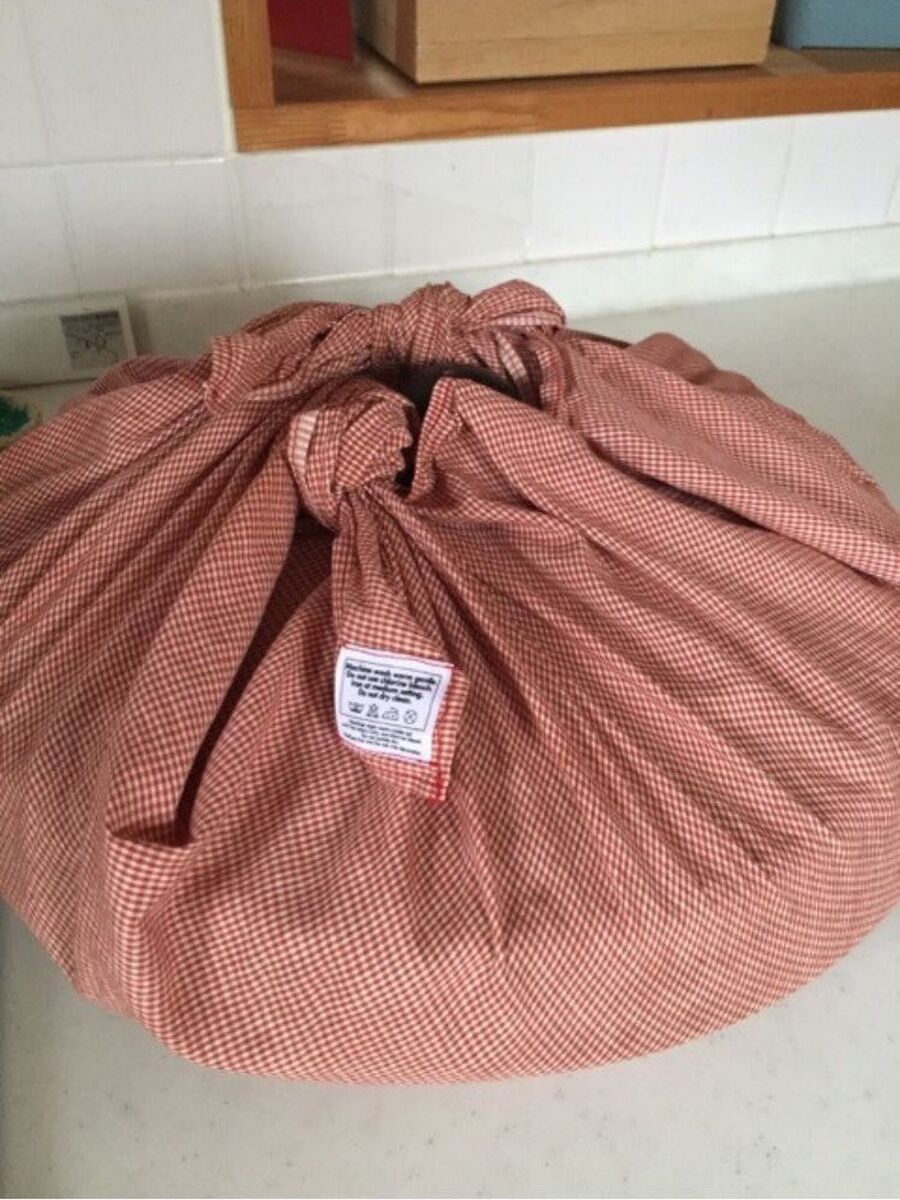 風呂敷で包むだけでラクラク ホットプレート収納 暮らしニスタ 風呂敷で包むだけでラクラク ホットプレート収納 暮らしニスタ