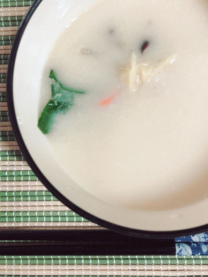 冷えた身体もほっかほか⭐︎卯の花の酒粕スープ