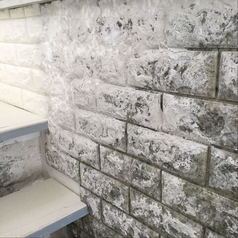 ダイソーのクッションレンガシートは 壁一面に貼るとステキ 暮らしニスタ ダイソーのクッションレンガシートは 壁一面に貼るとステキ 暮らしニスタ