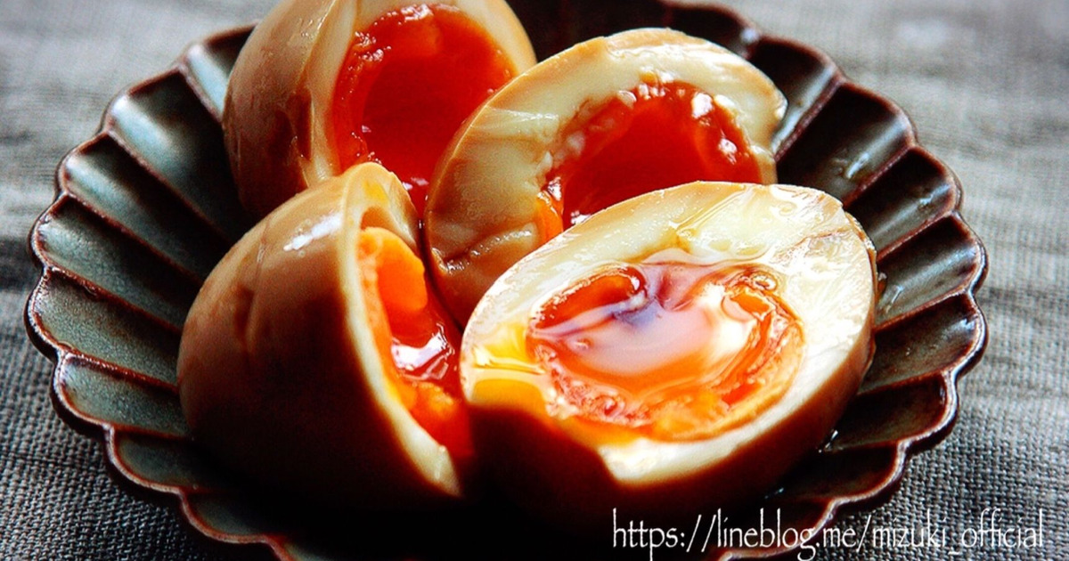 自慢の煮卵 簡単 たまご 味玉 暮らしニスタ