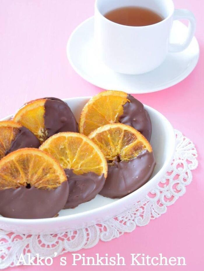 オランジェショコラ♡ショコラティエのオレンジチョコレート♪