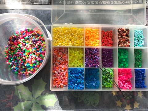アイロンビーズでオリジナル文字プレートを作ろう 暮らしニスタ