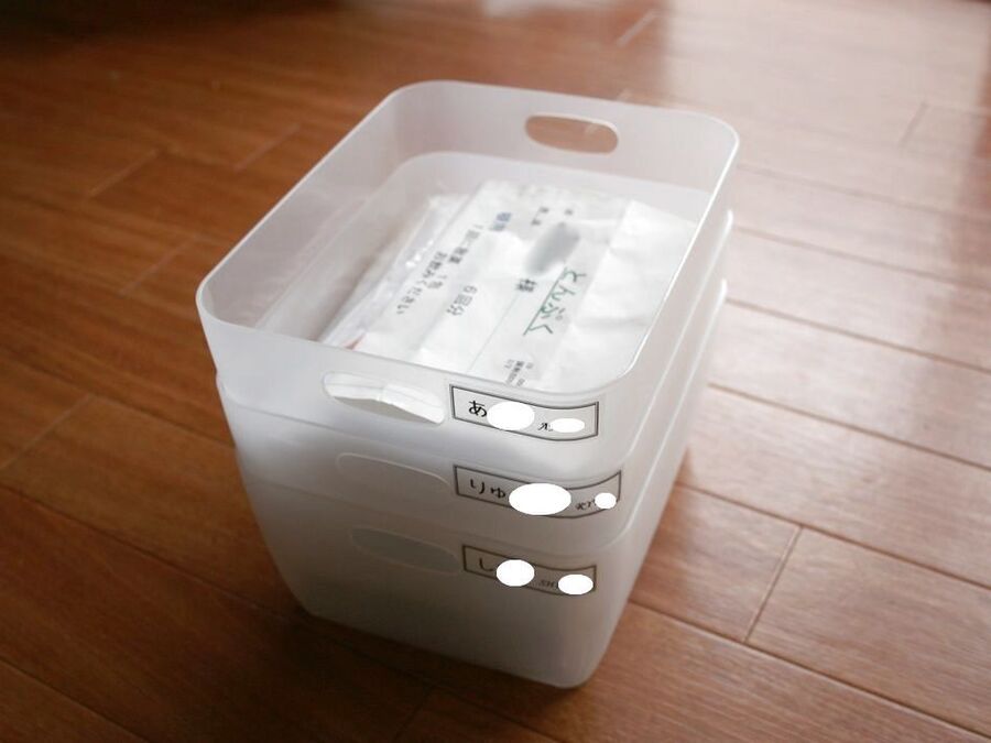 面倒くさがりでも簡単 100均boxの薬収納術 暮らしニスタ