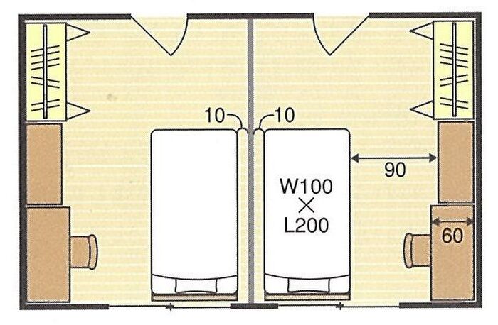 12畳ワンルームを分けた子ども部屋の間取り