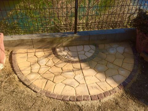簡単にできる石畳と花壇 庭づくり 暮らしニスタ 簡単にできる石畳と花壇 庭づくり 暮らしニスタ