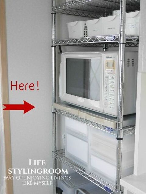 ちょい置き に便利なレンジテーブルをメタルラックに置いて家事効率を上げる 暮らしニスタ ちょい置き に便利なレンジテーブルをメタルラックに置いて家事効率を上げる 暮らしニスタ