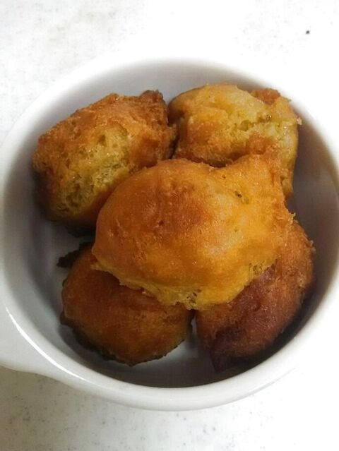 さつまいもを使って サクサクやわらか一口サイズのドーナツ 暮らしニスタ