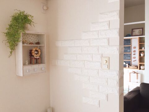 ダイソークッションレンガシートでアクセント 暮らしニスタ ダイソークッションレンガシートでアクセント 暮らしニスタ