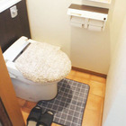 ふわっふわサラッと ダイソー 紐付きボーダー柄 座布団 暮らしニスタ