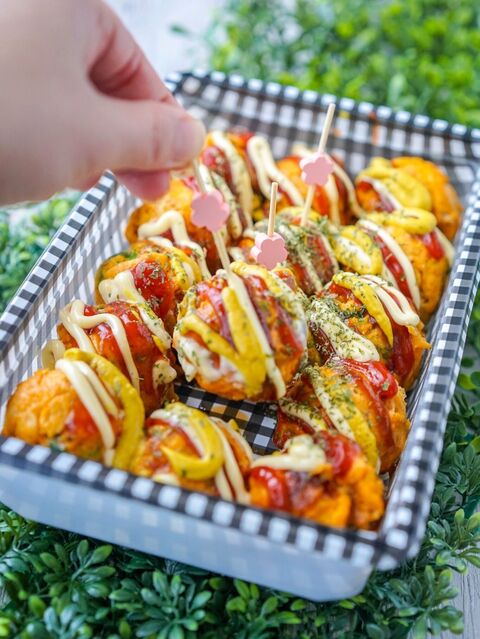 子供たちが喜ぶたこたっぷり 手焼きたこ焼きでたっぷりチーズのイタリアン