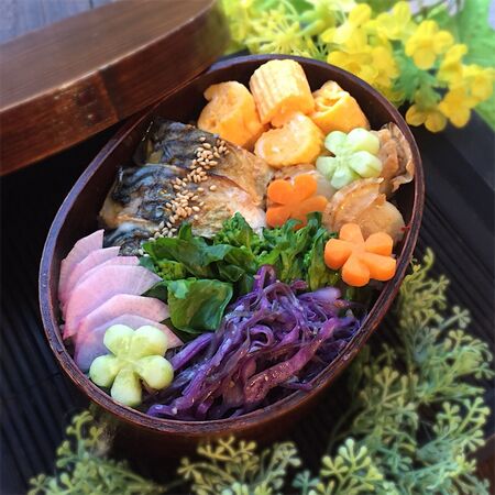 kaori さんちのごはん  お弁当シリーズ コストコ焼き鯖のっけ弁