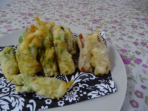 蕾菜の天ぷらと仲間たち 暮らしニスタ