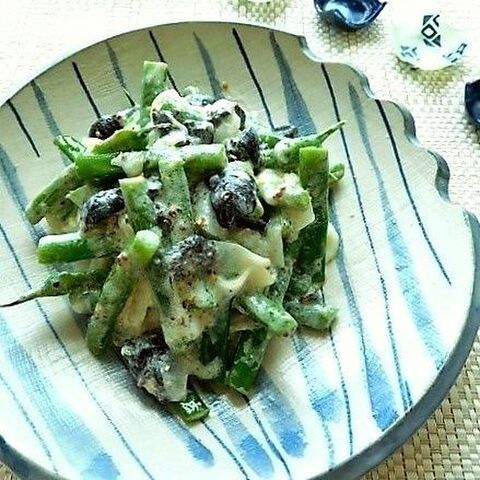 イタリアンなインゲンのヨーグルトサラダ 暮らしニスタ