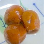 炊飯梅シロップの梅をリメイク＊減塩梅干し風（塩分10%）