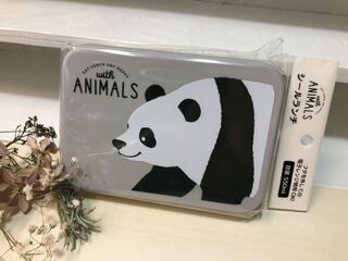 パンダ大好き セリアの動物シリーズ シールランチ 暮らしニスタ