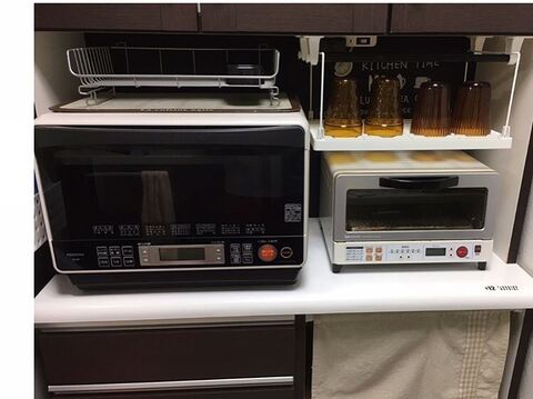 トースター上のデッドスペースを 100均で有効活用 ちょい置きに便利 暮らしニスタ トースター上のデッドスペースを 100均で有効活用 ちょい置きに便利 暮らしニスタ