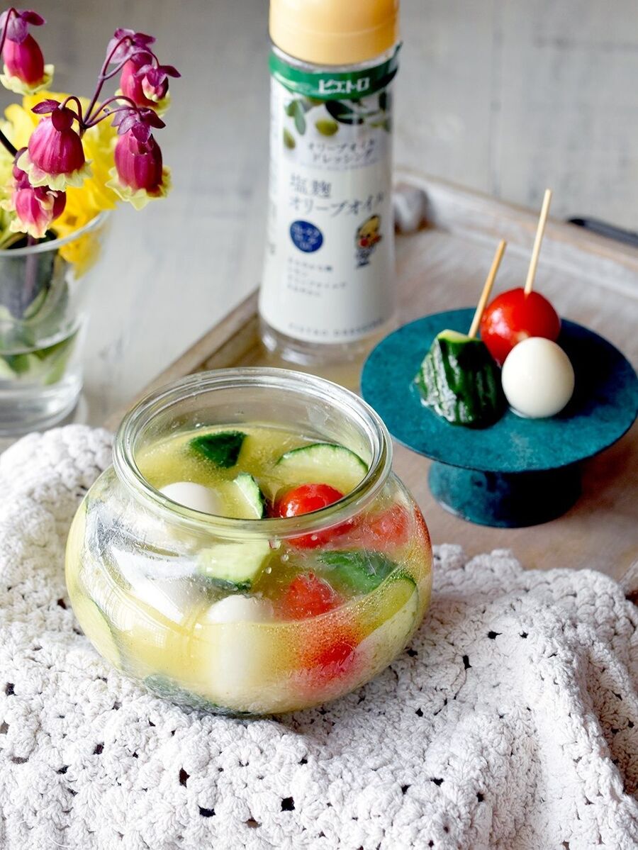 毎日食べたい やみつき塩麹ピクルス 超簡単 ピエトロドレッシング 常備菜 ちょびつま 1分 暮らしニスタ 毎日食べたい やみつき塩麹ピクルス 超簡単 ピエトロドレッシング 常備菜 ちょびつま 1分 暮らしニスタ