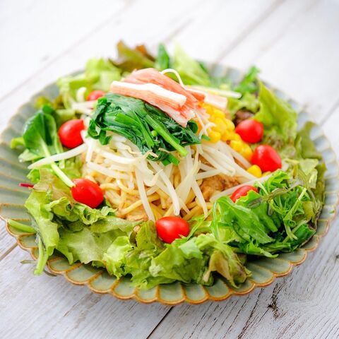 さば缶で簡単 栄養満点 味噌ラーメンサラダ 暮らしニスタ