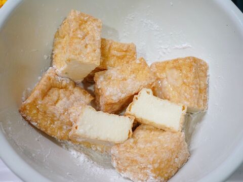 揚げずにカリサク洋風揚げ出し 揚げ出し厚揚げ明太ソース 暮らしニスタ