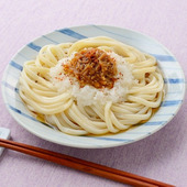 朝食を食べましょう「なめたけおろしうどん」