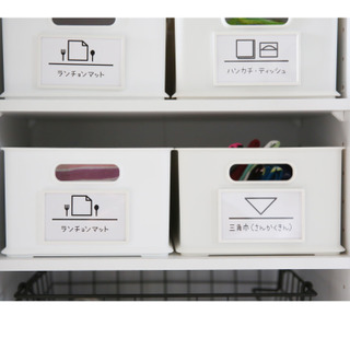 収納をもっと使いやすくおしゃれに ラベルプレート ラベリングカード のセットを5名にプレゼント 暮らしニスタ